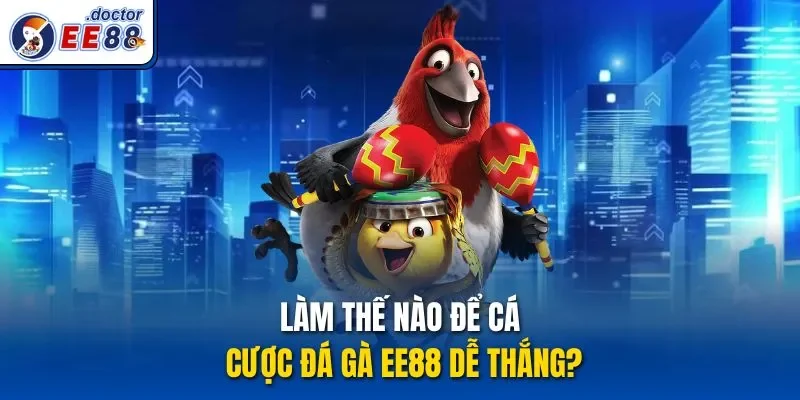 Làm thế nào để cá cược Đá gà ee88 dễ thắng?